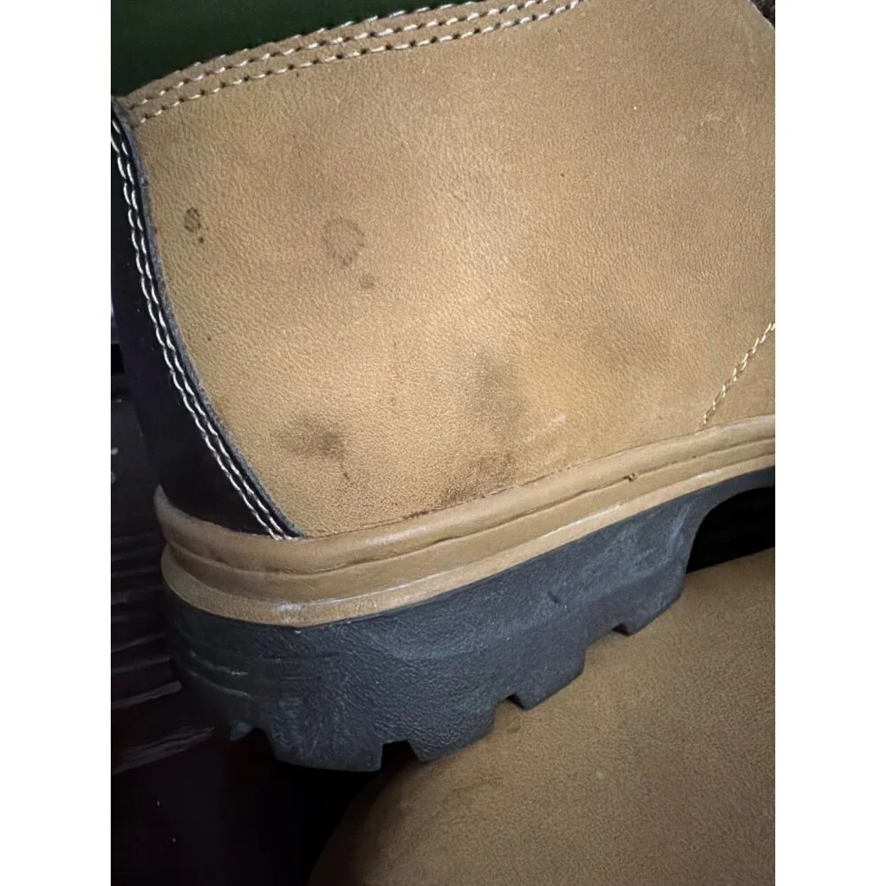 Eddie Bauer Mens Weldon‎ Tan Leather Boots Size 11 Medium
